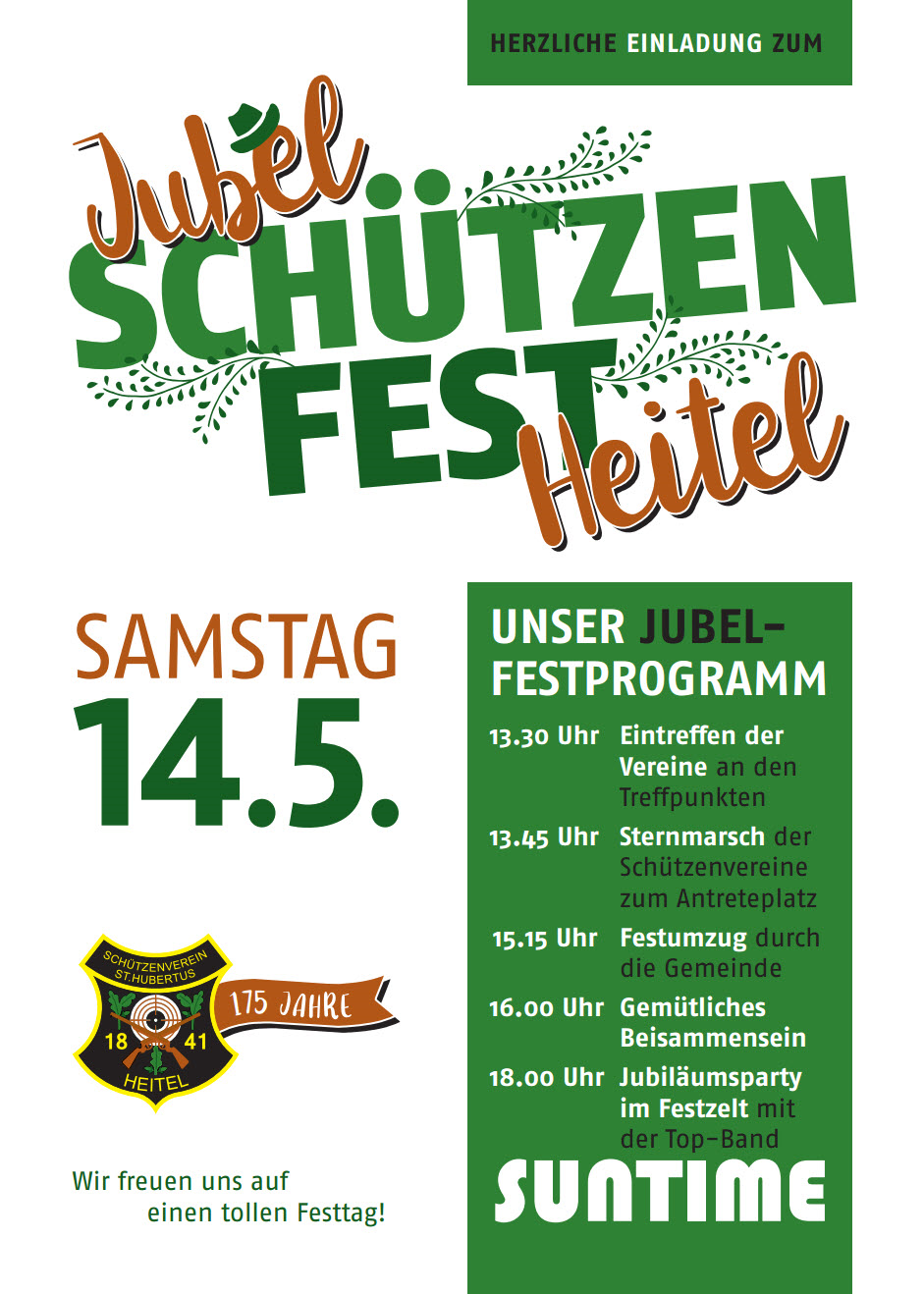 Jubelfest Heitel 2016